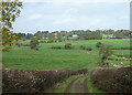 Grazing land by Endon Brook in Staffordshire in ST9 9QL