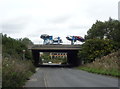 M65 Motorway bridge over Lower Eccleshill Road in BB1 2LU