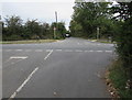 Crossroads on the western approach to Leckhampton, Cheltenham in GL53 0FF