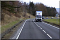 FedEx Van on the A9 near Blair Atholl in PH18 5SL