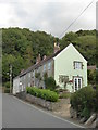 Terrace of houses at the foot of Tout Hill in SP7 8LT