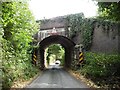 Rail bridge on Netherton Road in BA22 9QH
