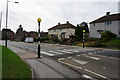 Zebra crossing on Flanderwell Lane, Bramley in S66 2RU