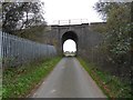 Watton at Stone: Hertford Loop railway bridge in SG14 2RN