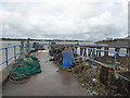 Jetty and fishing gear - Barrow-in-Furness in LA14 3QF