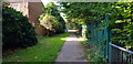Footpath from St Peter's Church, Harborne in B29 5SA