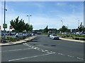 Road on Bishop Auckland Retail Park in DL14 9BP