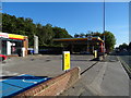 Service station on Oldham Road (A62) in M40 8NP