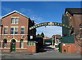 Entrance to Greengate Brewery in M24 2TS