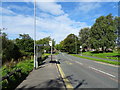 Bus stop and shelter on Wood Street, Middleton in M24 5DL