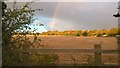 Rainbow viewed from Hurn Bridge, Werrington in PE6 7HH