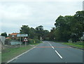 A614 at Rawcliffe village boundary in Rawcliffe