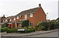 Houses at Wychwood Road and Copeland Grove junction in NG13 8UW