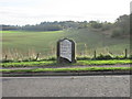 A914 Milestone east of Dairsie in KY15 4TE