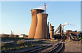 Appleby Frodingham Steelworks - blast furnace complex in DN16 1AZ
