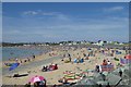 A busy Trearddur Bay in Trearddur
