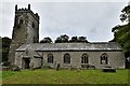 Lanteglos-by-Camelford: St. Julitta's Church southern aspect in PL32 9RQ