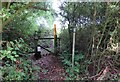Stile on footpath towards Frisby on the Wreake in LE7 4XB
