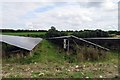 Solar panels at Asfordby B Solar Farm in LE14 3SY