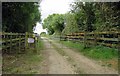 Triple gate from Welby Lane in LE14 3RE