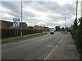 Roundabout on Brandon Road Watton in IP25 6LJ