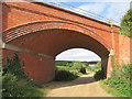 Railway bridge over Newstead's Lane in NR27 9RN