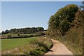 Track to Mappercombe Manor from the east in DT6 3SZ