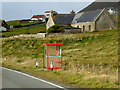 Bus Stop on the A970 at Quarff in ZE2 9EY