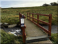 Bridge over Hoswick Burn in ZE2 9HL