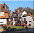 At the A25 / A217 junction in Reigate in RH2 7RP