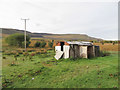 Old railway wagons near Hirwaun in CF44 9PA