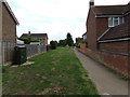 Path to the Playing Field in CO6 1NE