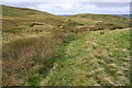 Moorland path heading west towards Millthrop in Sedbergh and Kirkby Lonsdale Ward