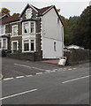 Junction of Maindy Croft and the B4223, Ton Pentre in Pentre Community