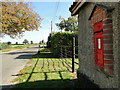 Victorian postbox in The Street, Northacre in NR17 1DG