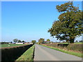 Straight country road in SY4 5NP