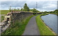Towpath along the Leeds and Liverpool Canal in BB11 5RE
