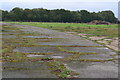 Surviving section of taxiway at former RAF Holmsley South in BH23 8EA