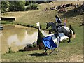 Water jump at Gatcombe in GL6 9AT