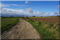 Field Road towards Crowle in DN17 4JD