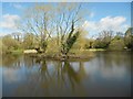 Sandhurst: Memorial Park Balancing Pond & Island in GU17 0NP