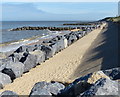 Sea defences at Hopton-on-Sea in NR31 9BT