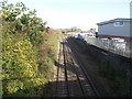 Freight railway from Leicester to Burton upon Trent in LE67 1PG