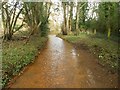 Chobham: Watery Lane & Clapper's Brook in GU24 8LB