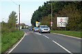 B4445 approaching roundabout on Thame by-pass in OX9 3GF