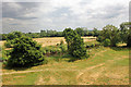 View from Holt Castle in LL13 9YF