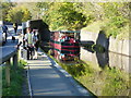Horse-drawn narrowboat, Llangollen in LL20 8AZ