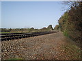Freight railway from Leicester to Burton upon Trent in LE67 1TB