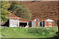 Derelict garages, Troedrhiwgwair in NP22 4FE