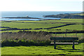 View towards Porth Cwyfan and Porth China, Anglesey in LL63 5PJ